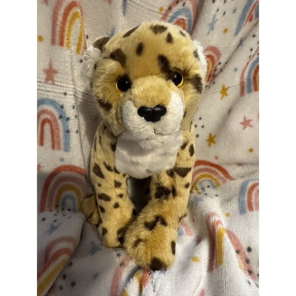 Webkinz Signature Cheetah WKS1007 Ganz Plush NO CODE Realistic Cat Stuffed Toy